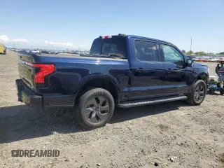 2023 Ford F-150 Lightning Pro with VIN 1FT6W1EV0PWG28960, listed as a Copart auction lot 51858855 with Not Provided miles and Non Repairable. Bid and sale history available at DreamBid. Image 3.