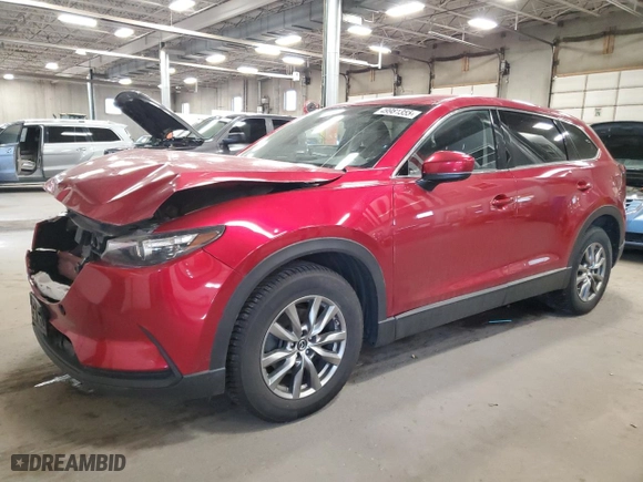 2019 Mazda CX-9 Touring with VIN JM3TCBCY3K0315001, listed as a Copart auction lot 49981355 with 82503 miles and Salvage Title. Bid and sale history available at carsss.com. Image 1.