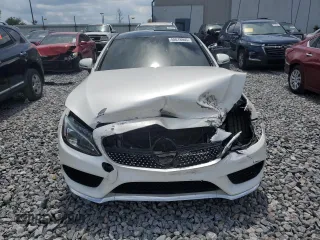 2018 Mercedes-Benz C 300 z VIN WDDWJ4KBXJF621554, wystawiony jako Copart lot #58018905 z przebiegiem 78 405 mil mil oraz Szkoda całkowita • Salvage title. Historia ofert i sprzedaży dostępna na DreamBid. Obrazek 5.