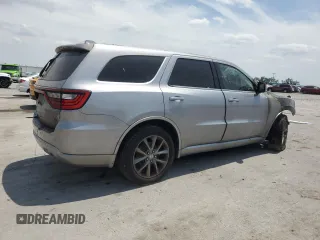 2017 Dodge Durango GT with VIN 1C4RDHDG4HC724138, listed as a Copart auction lot 54204145 with Not Provided miles and Non Repairable. Bid and sale history available at DreamBid. Image 3.