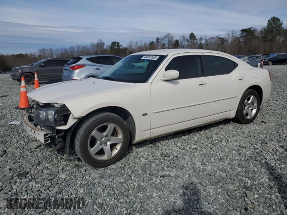 2010 Dodge Charger SXT with VIN 2B3CA3CVXAH191833, listed as a Copart auction lot 45682505 with 106,540 mi miles and Salvage Title. Bid and sale history available at DreamBid. Image 1.