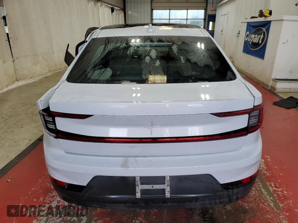 2023 Polestar 2 z VIN YSMEG3KA6PL133061, wystawiony jako Copart lot #56225035 z przebiegiem Nie podano mil oraz Szkoda całkowita • Salvage title. Historia ofert i sprzedaży dostępna na DreamBid. Obrazek 6.