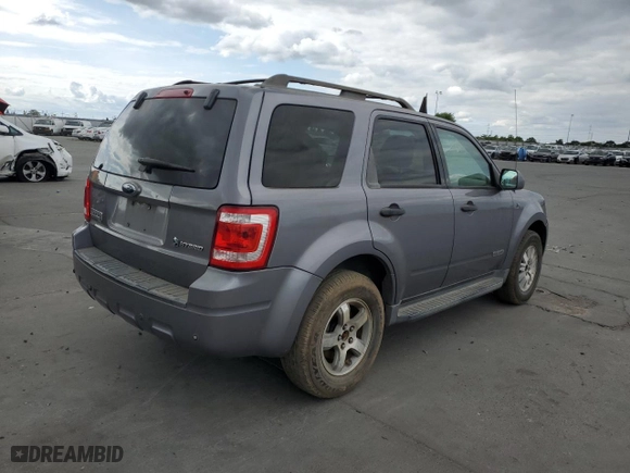 2008 Ford Escape Hybrid with VIN 1FMCU59H68KC44982, listed as a Copart auction lot 54949845 with 158,248 mi miles and Clean Title. Bid and sale history available at carsss.com. Image 3.