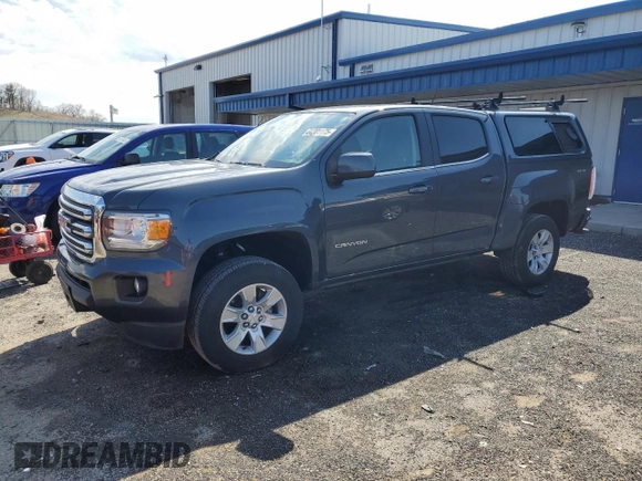 2017 GMC Canyon 4WD SLE with VIN 1GTG6CEN5H1163719, listed as a Copart auction lot 54301175 with 102,085 mi miles and Clean Title. Bid and sale history available at carsss.com. Image 1.