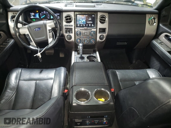 2017 Ford Expedition EL Limited with VIN 1FMJK2AT1HEA83273, listed as a Copart auction lot 84291024 with 100,845 mi miles and Salvage Title. Bid and sale history available at carsss.com. Image 8.