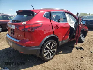 2017 Nissan Rogue SL with VIN JN1BJ1CRXHW125914, listed as a Copart auction lot 58309915 with 49,193 mi miles and Salvage title. Bid and sale history available at DreamBid. Image 3.