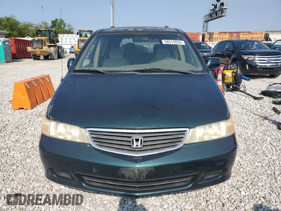 2001 Honda Odyssey EX z VIN 2HKRL18661H539370, wystawiony jako Copart lot #58513055 z przebiegiem 151 607 mil mil oraz Czysty tytuł • Clean title. Historia ofert i sprzedaży dostępna na DreamBid. Obrazek 5.