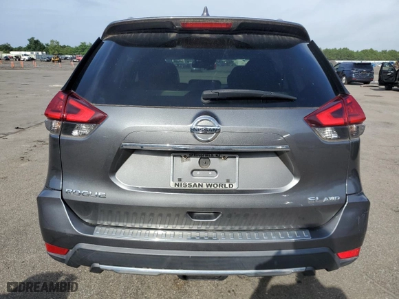 2017 Nissan Rogue SL with VIN 5N1AT2MV5HC760170, listed as a Copart auction lot 66713294 with 127,853 mi miles and Clean Title. Bid and sale history available at carsss.com. Image 6.