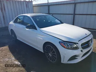 2021 Mercedes-Benz C 300 z VIN W1KWF8EBXMR605717, wystawiony jako IAAI lot #41793290 z przebiegiem Nie podano mil oraz . Historia ofert i sprzedaży dostępna na DreamBid. Obrazek 1.