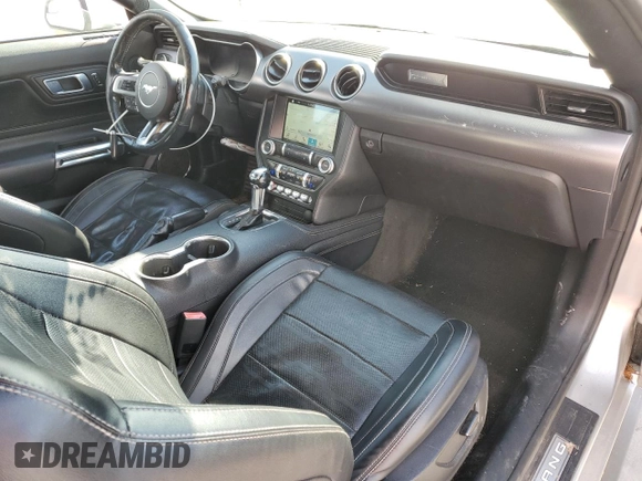 2018 Ford Mustang EcoBoost Premium with VIN 1FATP8UH3J5117881, listed as a Copart auction lot 41690775 with Not Provided miles and Salvage Title. Bid and sale history available at carsss.com. Image 8.