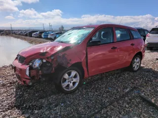 2003 Toyota Matrix Std with VIN 2T1LR32E73C062714, listed as a Copart auction lot 46258555 with 134,782 mi miles and Salvage Title. Bid and sale history available at carsss.com. Image 1.