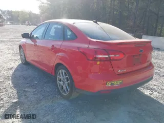2015 Ford Focus SE with VIN 1FADP3F22FL362299, listed as a IAAI auction lot 41907348 with 127,686 mi miles. Bid and sale history available at carsss.com. Image 3.