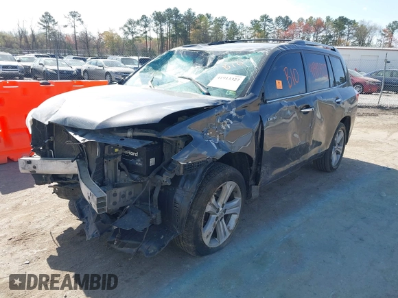 2011 Toyota Highlander Limited with VIN 5TDDK3EH4BS051707, listed as a IAAI auction lot 41913327 with Not provided miles and . Bid and sale history available at DreamBid. Image 2.