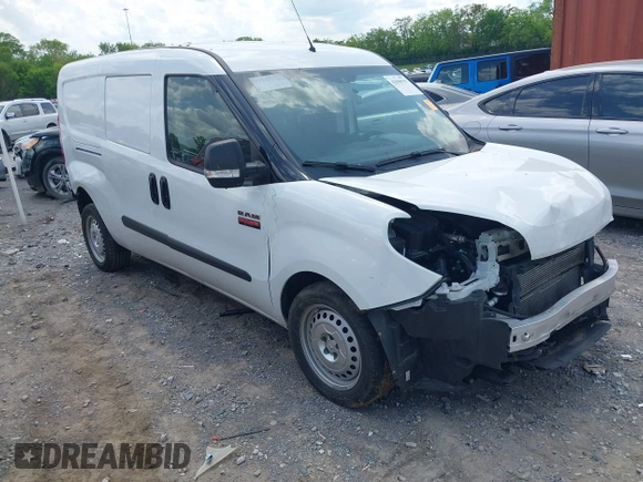 2022 Ram ProMaster City Cargo Tradesman with VIN ZFBHRFAB6N6Y08467, listed as a IAAI auction lot 42090737 with 65,744 mi miles and . Bid and sale history available at carsss.com. Image 1.