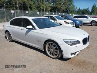 2012 BMW 7 Series 750Li with VIN WBAKB8C54CC962407, listed as a IAAI auction lot 42750511 with 74,191 mi miles and . Bid and sale history available at DreamBid. Image 1.