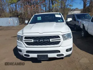 2024 Ram 1500 Big Horn with VIN 1C6SRFFT1RN142853, listed as a IAAI auction lot 41722121 with 16,566 mi miles and . Bid and sale history available at DreamBid. Image 12.