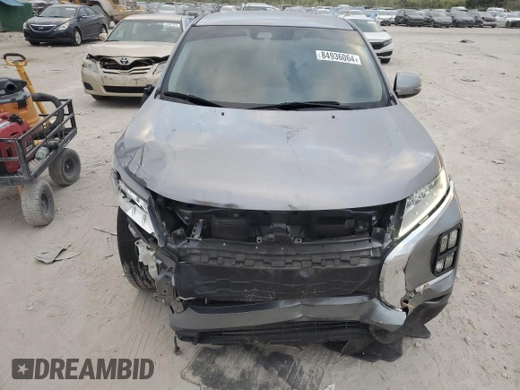 2020 Mitsubishi Outlander Sport SE 2.0 with VIN JA4AP4AUXLU016318, listed as a Copart auction lot 84936064 with 74,599 mi miles and Salvage Title. Bid and sale history available at carsss.com. Image 5.