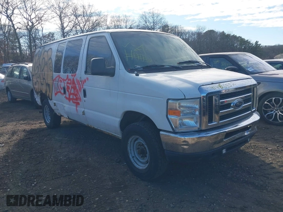 2008 Ford Econoline Cargo Commercial with VIN 1FTNE24W28DB01966, listed as a IAAI auction lot 41466557 with Not Provided miles and . Bid and sale history available at carsss.com. Image 1.