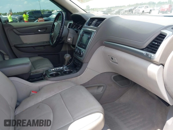 2014 GMC Acadia SLT z VIN 1GKKRRKDXEJ117447, wystawiony jako IAAI lot #42263858 z przebiegiem 274 442 mil mil oraz . Historia ofert i sprzedaży dostępna na DreamBid. Obrazek 5.