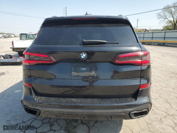 2021 BMW X5 xDrive40i with VIN 5UXCR6C00M9G55196, listed as a Copart auction lot 52712715 with 39,047 mi miles and Salvage Title. Bid and sale history available at carsss.com. Image 6.