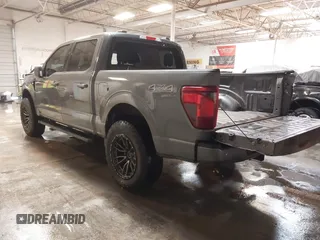 2024 Ford F-150 XLT with VIN 1FTEW3LP6RKD58669, listed as a IAAI auction lot 41394262 with 34,805 mi miles. Bid and sale history available at carsss.com. Image 3.