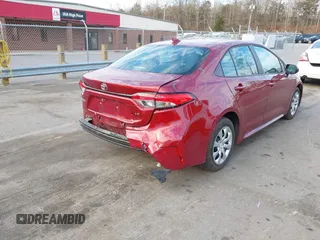 2023 Toyota Corolla LE with VIN 5YFB4MDE9PP072874, listed as a IAAI auction lot 41895280 with 17,506 mi miles. Bid and sale history available at carsss.com. Image 4.