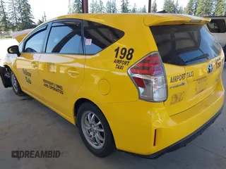2016 Toyota Prius v Two with VIN JTDZN3EUXGJ055176, listed as a IAAI auction lot 42047651 with 282,741 mi miles. Bid and sale history available at carsss.com. Image 3.