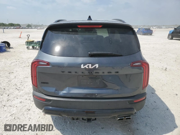 2022 Kia Telluride EX z VIN 5XYP3DHC2NG236212, wystawiony jako Copart lot #53648415 z przebiegiem 72 863 mil mil oraz Szkoda całkowita • Salvage title. Historia ofert i sprzedaży dostępna na DreamBid. Obrazek 6.