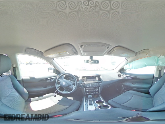 2017 Nissan Pathfinder S with VIN 5N1DR2MN0HC666046, listed as a Copart auction lot 60103085 with 99,194 mi miles and Salvage title. Bid and sale history available at DreamBid. Image 15.