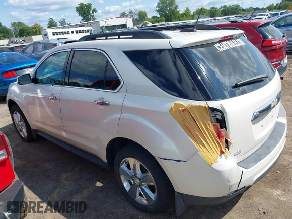 2015 Chevrolet Equinox LT with VIN 1GNALBEK9FZ135684, listed as a IAAI auction lot 40155400 with 179,108 mi miles. Bid and sale history available at carsss.com. Image 3.