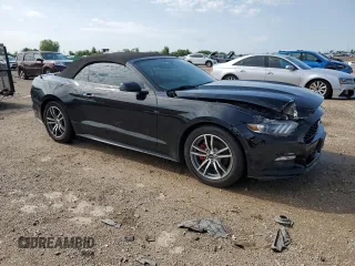 2015 Ford Mustang EcoBoost Premium with VIN 1FATP8UH1F5383908, listed as a Copart auction lot 61496505 with 146,875 mi miles and Salvage title. Bid and sale history available at DreamBid. Image 4.