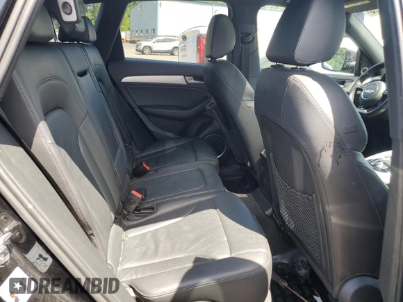 2014 Audi Q5 Premium Plus with VIN WA1DMAFP5EA114068, listed as a Copart auction lot 60199115 with 74,627 mi miles and Salvage title. Bid and sale history available at DreamBid. Image 11.