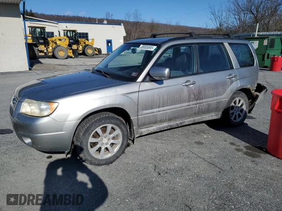 2006 Subaru Forester 2.5 X w/Premium Pkg with VIN JF1SG65656H741846, listed as a Copart auction lot 88065695 with 195,660 mi miles and Salvage Title. Bid and sale history available at carsss.com. Image 1.