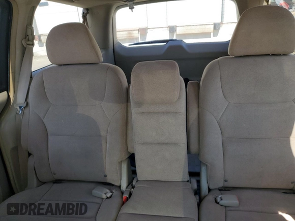 2006 Honda Odyssey EX with VIN 5FNRL38406B403705, listed as a Copart auction lot 50395855 with 252,722 mi miles and Salvage Title. Bid and sale history available at carsss.com. Image 10.