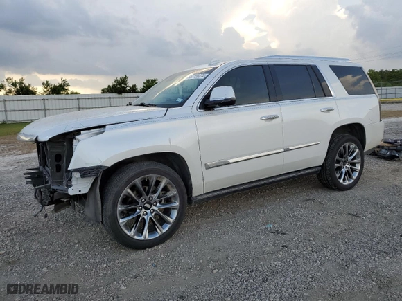 2016 Cadillac Escalade Premium Collection with VIN 1GYS3CKJ5GR454218, listed as a Copart auction lot 67159834 with 74,254 mi miles and Salvage Title. Bid and sale history available at carsss.com. Image 1.