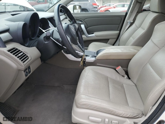 2009 Acura RDX Tech Pkg with VIN 5J8TB18549A008060, listed as a Copart auction lot 50881085 with 101,968 mi miles and Salvage Title. Bid and sale history available at carsss.com. Image 7.