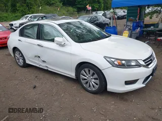 2014 Honda Accord Touring z VIN 1HGCR3F91EA007567, wystawiony jako IAAI lot #42321567 z przebiegiem 156 976 mil mil oraz . Historia ofert i sprzedaży dostępna na DreamBid. Obrazek 1.