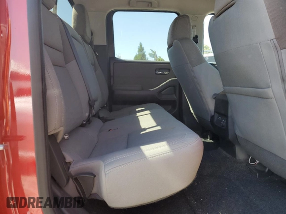 2023 Nissan Frontier SV with VIN 1N6ED1FK8PN612661, listed as a Copart auction lot 69260674 with 23,478 mi miles and Salvage Title. Bid and sale history available at carsss.com. Image 10.