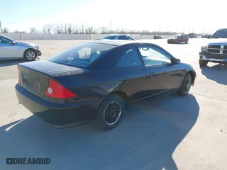 2004 Honda Civic VP with VIN 1HGEM22154L048837, listed as a IAAI auction lot 41734394 with 1 mi miles. Bid and sale history available at carsss.com. Image 4.