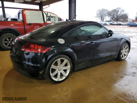 2008 Audi TT 2.0T with VIN TRUAF38J681001425, listed as a Copart auction lot 44895955 with 178,310 mi miles and Salvage Title. Bid and sale history available at carsss.com. Image 3.