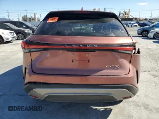 2023 Lexus RX 350 with VIN 2T2BAMCAXPC038185, listed as a Copart auction lot 47246705 with 12,837 mi miles and Salvage Title. Bid and sale history available at DreamBid. Image 6.