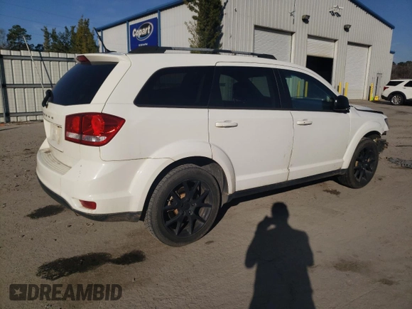 2017 Dodge Journey SXT with VIN 3C4PDCBB1HT569229, listed as a Copart auction lot 46286195 with 112,572 mi miles and Salvage Title. Bid and sale history available at DreamBid. Image 3.