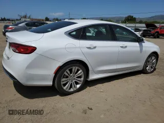 2015 Chrysler 200 Limited with VIN 1C3CCCAB7FN655195, listed as a Copart auction lot 55352195 with 147,546 mi miles and Clean Title. Bid and sale history available at carsss.com. Image 3.