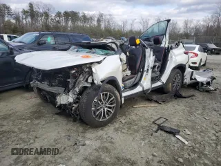 2020 Toyota Highlander LE with VIN 5TDBZRBH0LS507455, listed as a Copart auction lot 48161015 with Not provided miles and Non repairable. Bid and sale history available at DreamBid. Image 1.