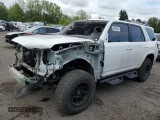 2021 Toyota 4Runner SR5 Premium with VIN JTENU5JRXM5894081, listed as a Copart auction lot 57268155 with 69,306 mi miles and Salvage title. Bid and sale history available at DreamBid. Image 1.