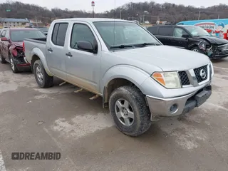 2007 Nissan Frontier LE with VIN 1N6AD07W17C451883, listed as a IAAI auction lot 41498795 with 216,207 mi miles and . Bid and sale history available at DreamBid. Image 1.
