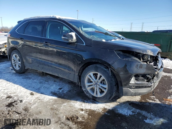 2020 Ford Edge SEL with VIN 2FMPK4J9XLBA25967, listed as a Copart auction lot 45670895 with 75,644 mi miles and Non Repairable. Bid and sale history available at carsss.com. Image 4.
