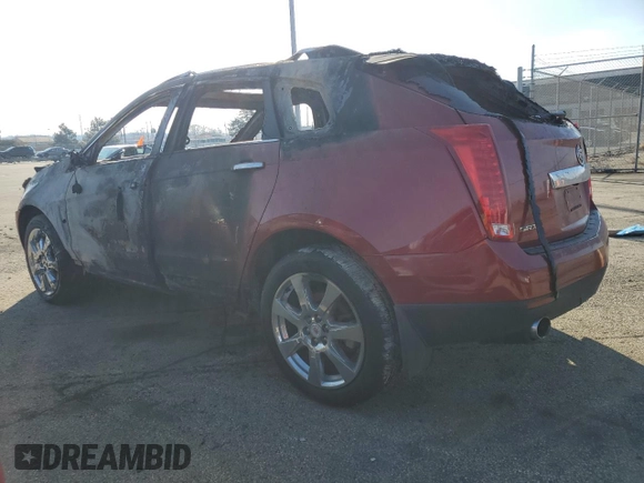 2011 Cadillac SRX Performance Collection with VIN 3GYFNEEY8BS535199, listed as a Copart auction lot 44542235 with 0 mi miles and Salvage Title. Bid and sale history available at carsss.com. Image 2.