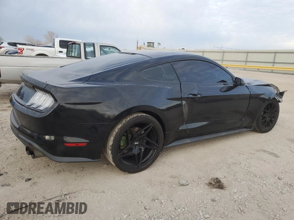 2018 Ford Mustang GT with VIN 1FA6P8CF1J5137950, listed as a Copart auction lot 85484984 with 95,924 mi miles and Salvage title. Bid and sale history available at DreamBid. Image 3.