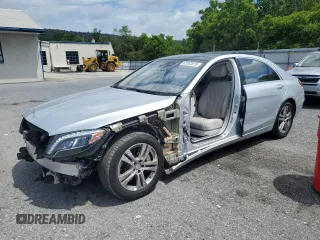 2017 Mercedes-Benz S 550 with VIN WDDUG8FB7HA303373, listed as a Copart auction lot 63582025 with 28,658 mi miles and Salvage title. Bid and sale history available at DreamBid. Image 1.